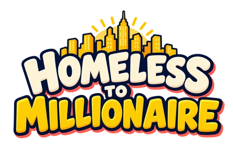 Homeless to Millionaire — original game logo