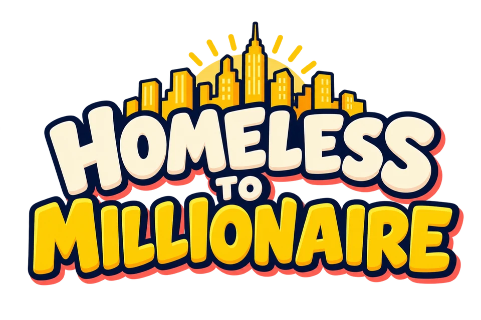 Homeless to Millionaire — original game logo